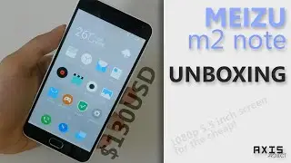 Meizu m2 note Unboxing!