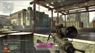 OpTic Predator 30-3 Sniper Gameplay MW2