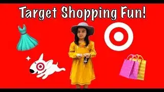 Target Shopping | Fashion Show with Little Abi!