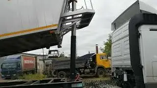 Маслостанция на прицеп самосвала