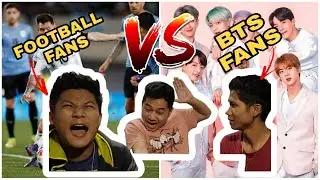BTS FANS VS FOOTBALL FANS || THE MOST BRUTAL DEBATE || WHAT'S YOUR OPINION.