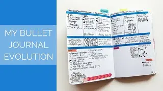 My Bullet Journal Evolution & Tips for Beginners