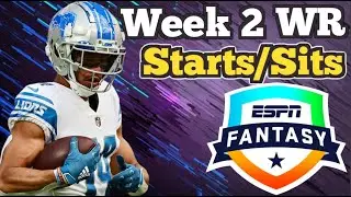 Week 2 WR Starts/Sits | 2024 Fantasy Football