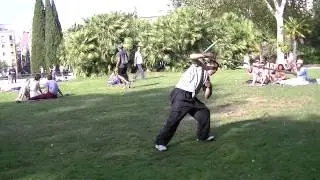 Mi segundo contacto con la vara de tres secciones