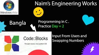 Input From Users and  Swapping Numbers Program , Day 2