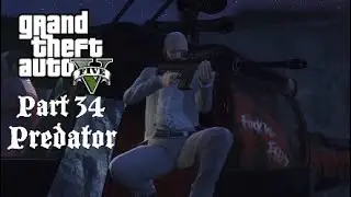 GTA 5 Story mode (predator) Chop swims