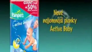 Pampers plenky Active Baby
