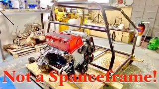 NOT a Spaceframe Chassis! | Project Mosquito Honda Type R Mini Supercar (Ep25)
