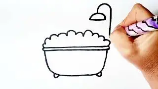 ~РИСУНКИ~ВАННА С ПЕНОЙ