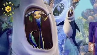 Oscar vs. Lenny: The FAKE Fight (full scene) | Shark Tale