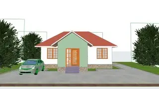 Creating a Simple Site Plan & Adding Landscaping Elements in Archicad . LESSON 7