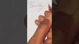 //Handwriting practice in English // Handlettering for beginners //#shorts