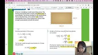 EnVision Math 6 Lesson 1-7 Solve Problems with Rational Numbers