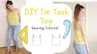 How to Sew an Easy Woven Tank Top