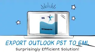Export Outlook PST to EML using 'PST Extractor Pro'