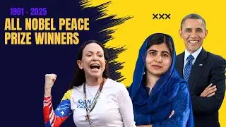 All Nobel Peace Prize Winners (1901–2025) | Complete List Explained