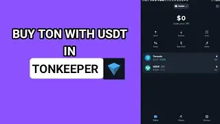 How to  Buy Ton with  USDT  in Tonkeeper| Quick  Tutorial (2024)