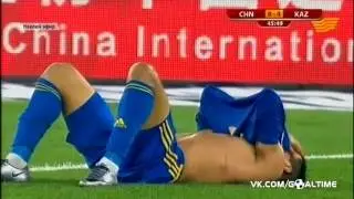 Китай   Казахстан 0 1  Обзор товарищеского матча