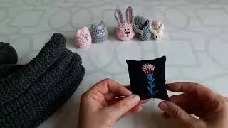 Готовые работы . Вышивка .Новогодние игрушки. Следки.