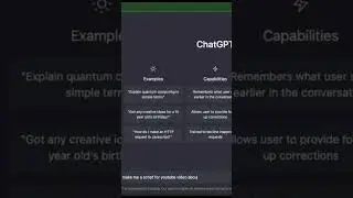 How chatGPT made me a script for Youtube 