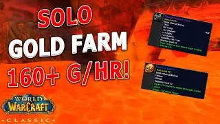 WoW Classic - BEST RANGED SOLO FARM!? 160+ GOLD PER HOUR!