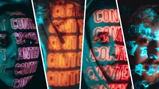 PROJECTOR PHOTOGRAPHY! | Creative Light Portraits