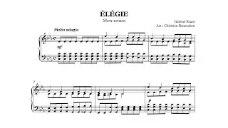 Fauré - Elegi - Piano