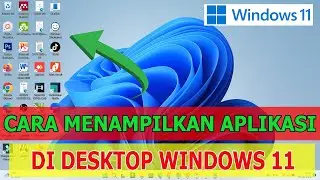 cara menampilkan icon aplikasi di desktop windows 11