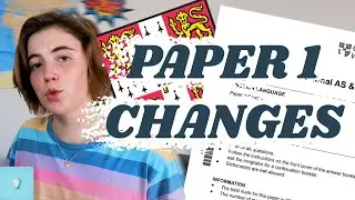 Syllabus Update: AS Level English (9093) - Paper 1 (Reading)