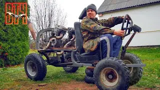 БАГГИ ИЗ МОТОРОЛЛЕРА МУРАВЬЯ! Мечта каждого Колхозника! Часть 1
