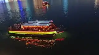 The Fullerton Bay Hotel Floating Balcony Pods Night View Scenic View Of Marina Bay In Singapore