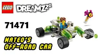 LEGO 71471 MATEO'S OFF-ROAD CAR | 3D Instructions