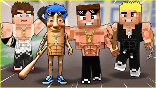 TUNG TUNG SAHUR BEBEK VE ÇOCUKLAR 100 GÜN BOYUNCA KAS YAPTI! 😱 - Minecraft