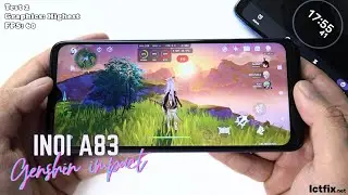 INOI A83 Genshin Impact Gaming test | Unisoc T606, 6GB RAM