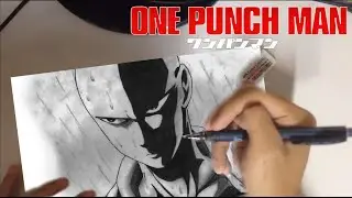 One Punch Man[サイタマ]Saitama Speed Drawing