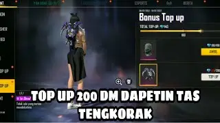 TOP UP 200 DM DAPETIN TAS TENGKORAK