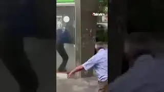 Ankara'da sağanak yağışta mahsur kalan yaşlı adamı vatandaşlar kurtardı