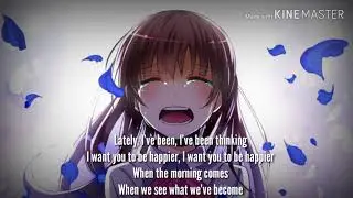 Marshmello - Happier - Nightcore - Female Version