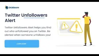 Twitter Unfollowers Alert: Get notified when someone unfollows you on Twitter!