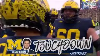 Blake Corum (Michigan RB) vs Ohio State 2023