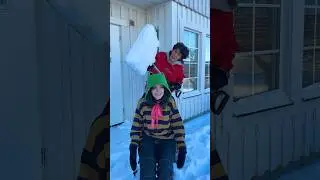 SNOW QnA w/ My Sister!!! (Funny) #shorts