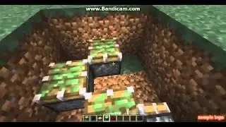 ловушка для зомби,в игре  minecraft