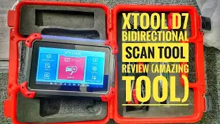 XTOOL D7 BIDIRECTIONAL SCAN TOOL REVIEW (AMAZING TOOL)