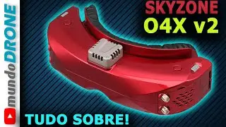 SkyZone O4X v2 - um dos MELHORES óculos de FPV