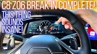Hitting 500mi break in on C8 Corvette Z06 (ft. private exotic meet)