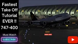 Microsoft Flight Simulator X: Steam Edition | How to Take Off | Tutorial | 747-400 | Gameplay | HD |