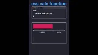 css calc function 