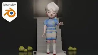 Walk-to-Wave Animation Made in Blender