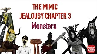 Rating The Mimic Jealousy Chapter 3 Monsters | Roblox The Mimic