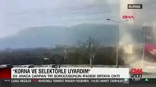 Bursa tır kazası
